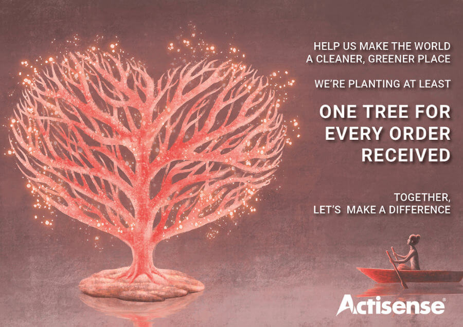 A tree planted for every Actisense order